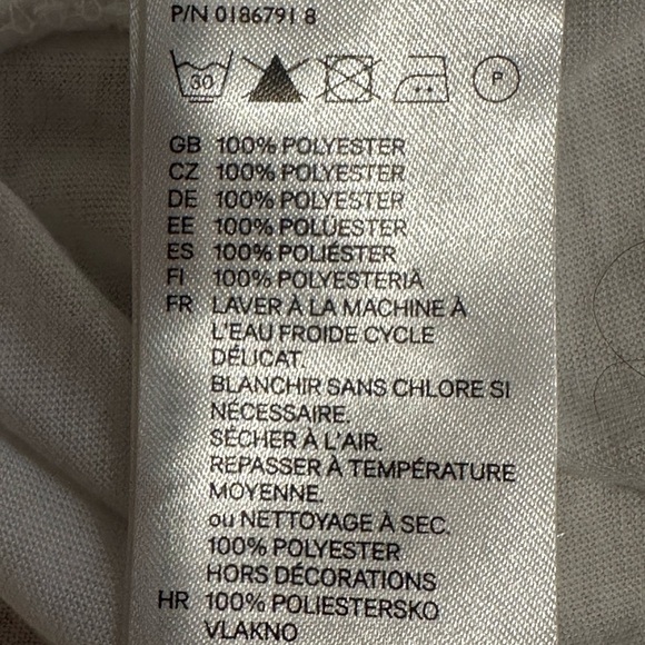 H&M White Lace Halter Tank Top Small Boho Festival Summer Casual Flowy - Picture 9 of 9